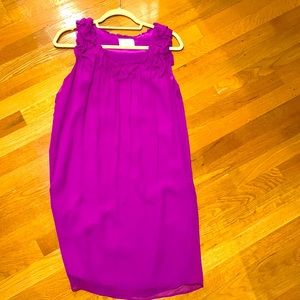 Adam Lippes Fuchsia silk dress size 8